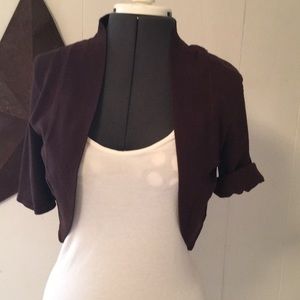 💐Studio Y  Brown Shrug💐